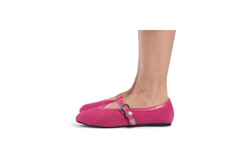BEETROOT KNIT MARY JANES