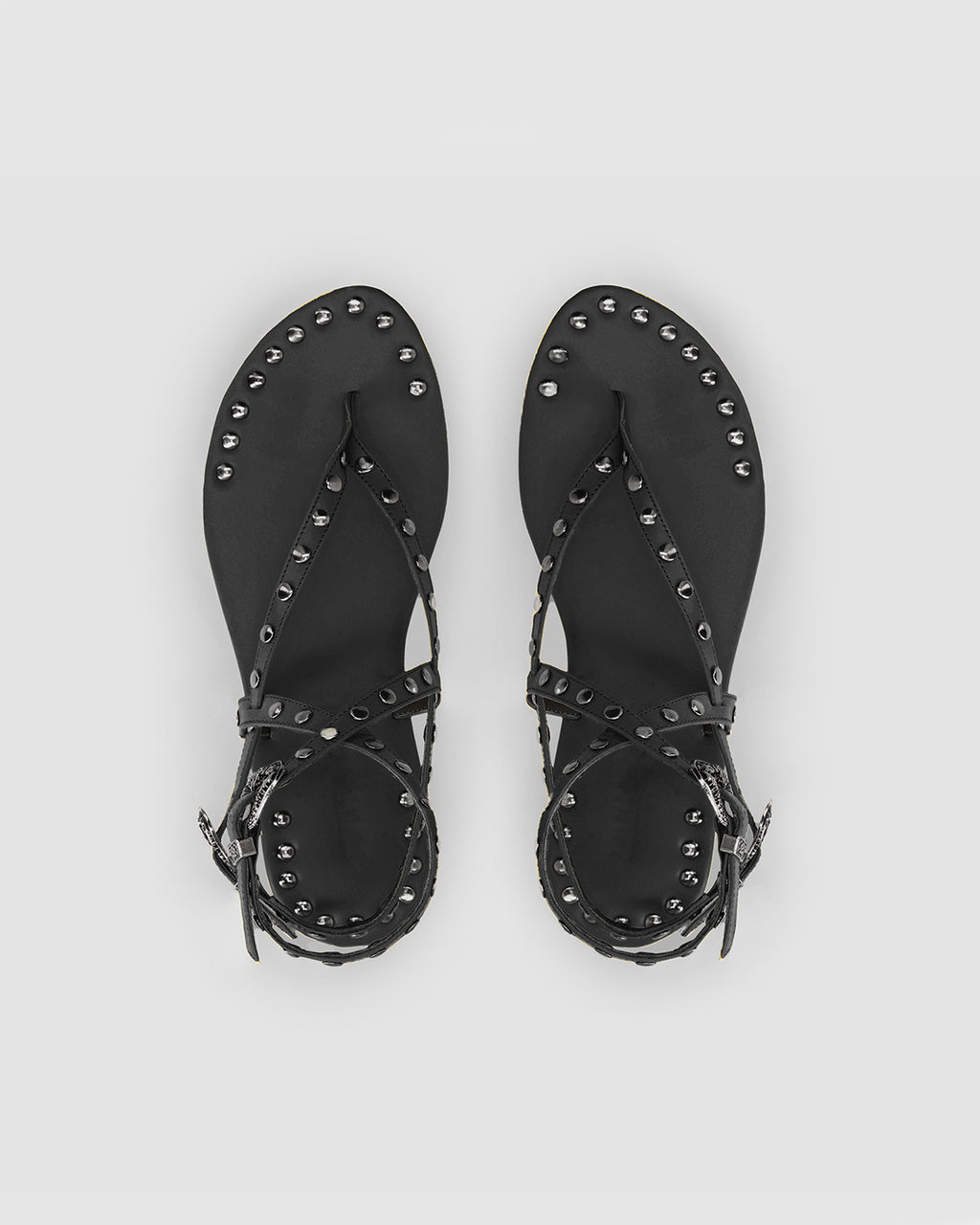 ASH PIERCED SANDAL